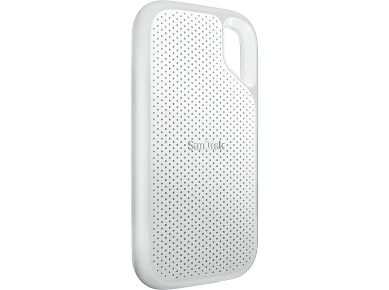 Disco duro SSD externo 1TB - SanDisk Extreme Portable SSD, 2.5", Hasta 1050 MB/s, NVMe, USB 3.2, IP65, Blanco — foto 2