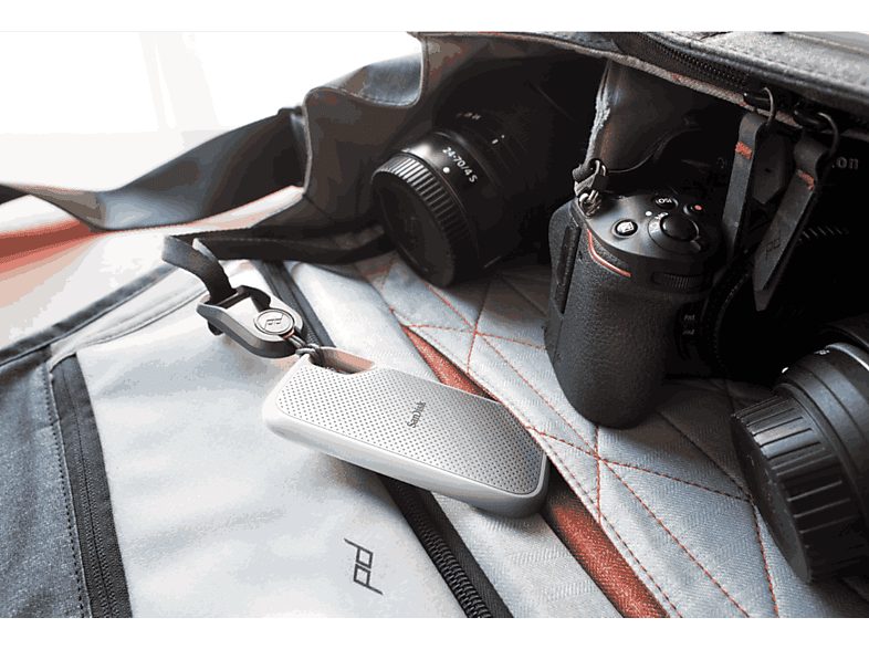 Disco duro SSD externo 1TB - SanDisk Extreme Portable SSD, 2.5", Hasta 1050 MB/s, NVMe, USB 3.2, IP65, Blanco — foto 8