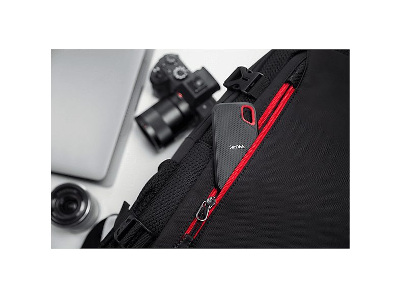 Disco duro SSD externo 1TB - SanDisk Extreme Portable SSD, 2.5", Hasta 1050 MB/s, NVMe, USB 3.2, IP65, Gris — foto 5