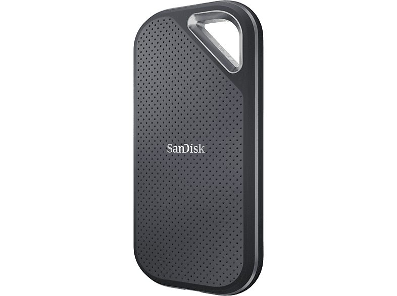 Disco duro SSD externo 1TB - SanDisk Extreme Pro Portable SSD, USB-C, USB-A, 2000MB/s, Resistencia al Agua, Gris — foto 3
