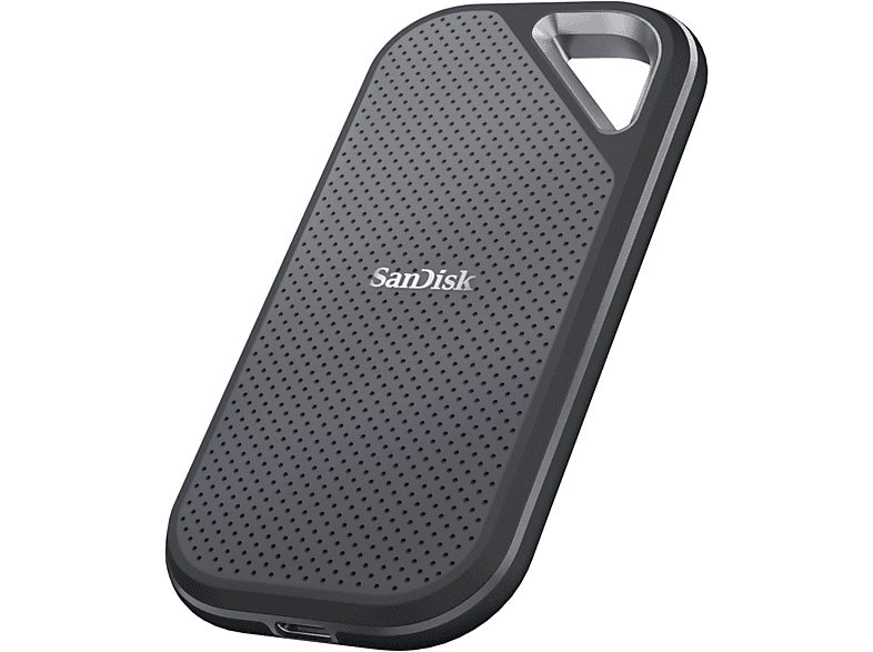 Disco duro SSD externo 1TB - SanDisk Extreme Pro Portable SSD, USB-C, USB-A, 2000MB/s, Resistencia al Agua, Gris — foto 4