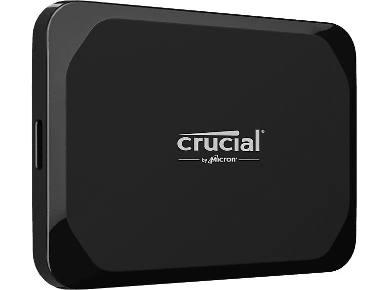 Disco duro SSD externo 2 TB - Crucial X9, USB-C, Portátil, Negro