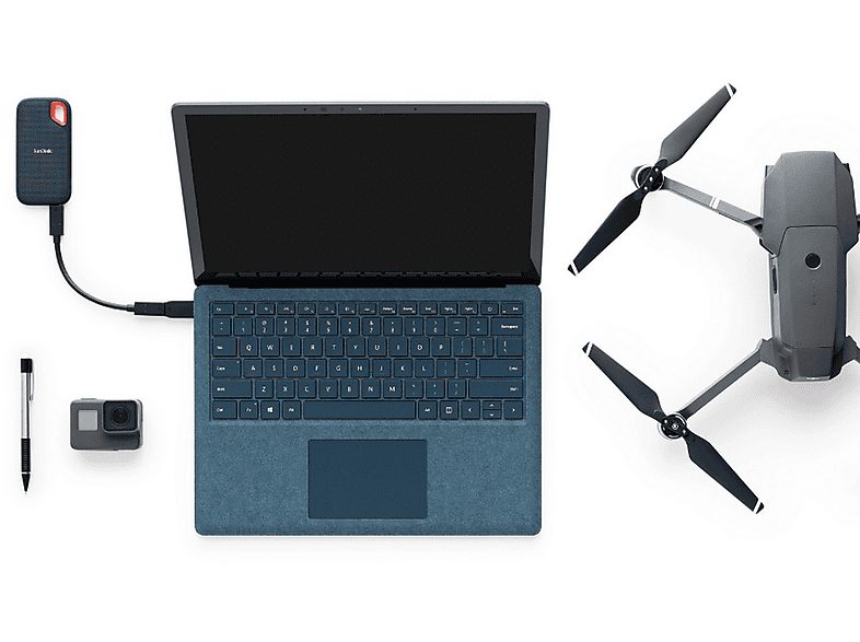 Disco duro SSD externo 2 TB - SANDISK SDSSDE61-2T00-G25, 2,5 ", SSD, Gris — foto 3