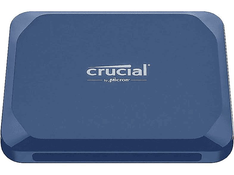 Disco duro SSD externo 2TB - Crucial X10 Portable SSD, Velocidad de lectura hasta 2100 MB/s, IP65, Azul — foto 2