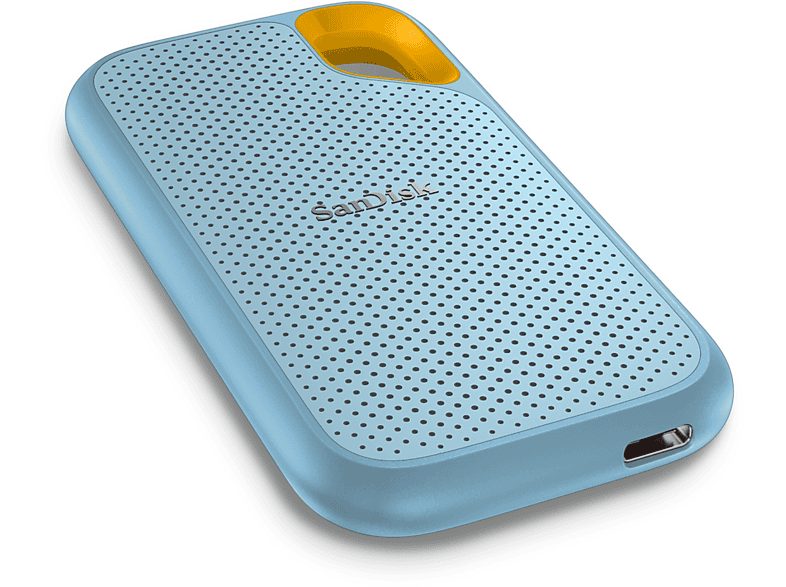 Disco duro SSD externo 2TB - SanDisk Extreme Portable SSD, 2.5", Hasta 1050 MB/s, NVMe, USB 3.2, IP65, Azul — foto 4