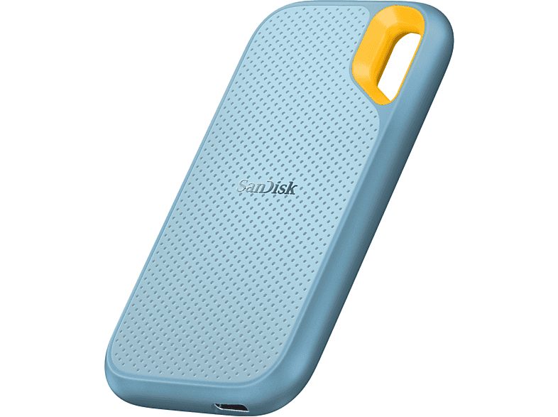 Disco duro SSD externo 2TB - SanDisk Extreme Portable SSD, 2.5", Hasta 1050 MB/s, NVMe, USB 3.2, IP65, Azul — foto 5