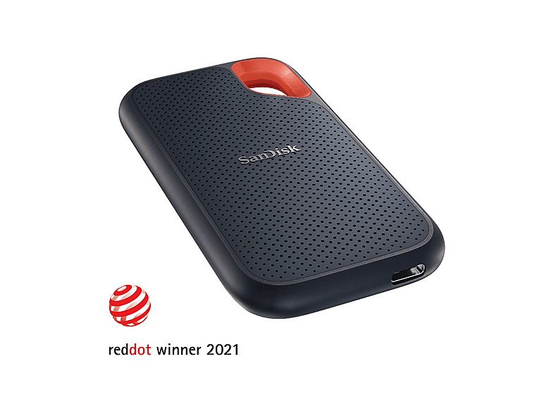 Disco duro SSD externo 2TB - SanDisk Extreme Portable SSD, 2.5", Hasta 1050 MB/s, NVMe, USB 3.2, IP65, Gris — foto 4