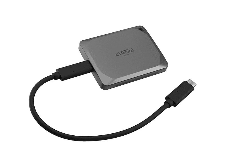 Disco duro SSD externo 4 TB - Crucial X9 Pro, USB 3.2 Gen-2 (10Gb/s), Velocidad Lectura y Escritura de hasta 1050 MB/s, Plug-and-play, Gris — foto 3