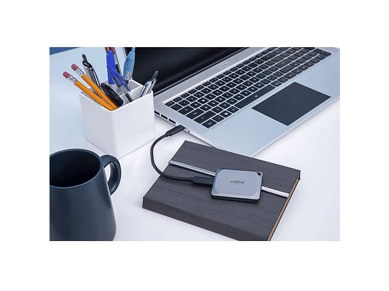 Disco duro SSD externo 4 TB - Crucial X9 Pro, USB 3.2 Gen-2 (10Gb/s), Velocidad Lectura y Escritura de hasta 1050 MB/s, Plug-and-play, Gris — foto 4