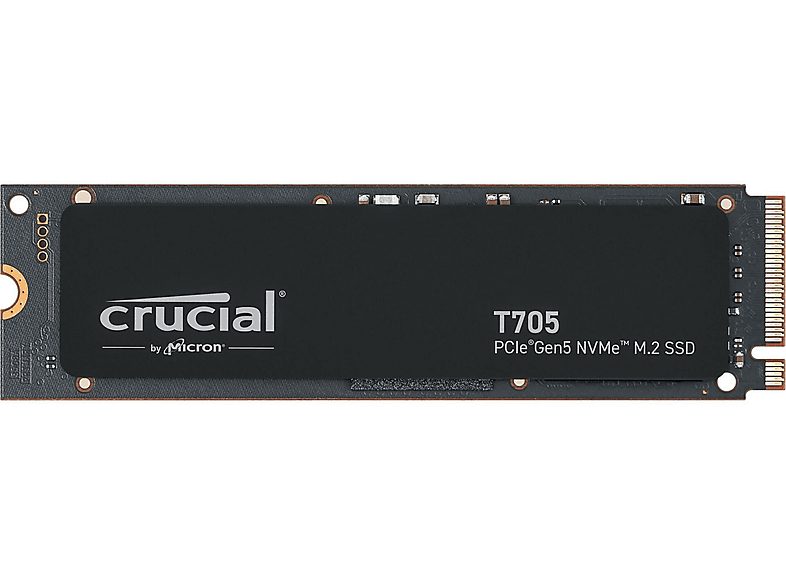 Disco duro SSD interno 1 TB - CRUCIAL CT1000T705SSD3, Interno, Negro