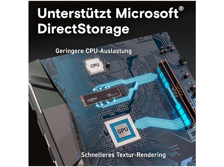 Disco duro SSD interno 1 TB - CRUCIAL Disco duro interno solido ssd crucial t500 1tb m.2 pcie, Interno, Not available — foto 9