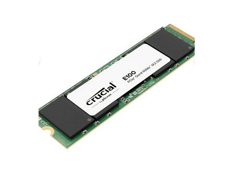 Disco duro SSD interno 1 TB - CRUCIAL E100, Interno, Negro — foto 2