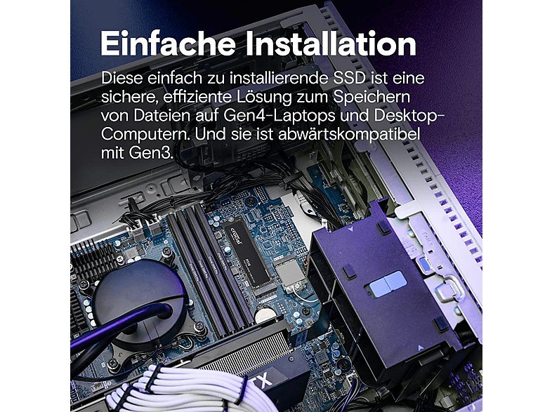 Disco duro SSD interno 1 TB - CRUCIAL P310 NVMe, Interno, Negro — foto 9