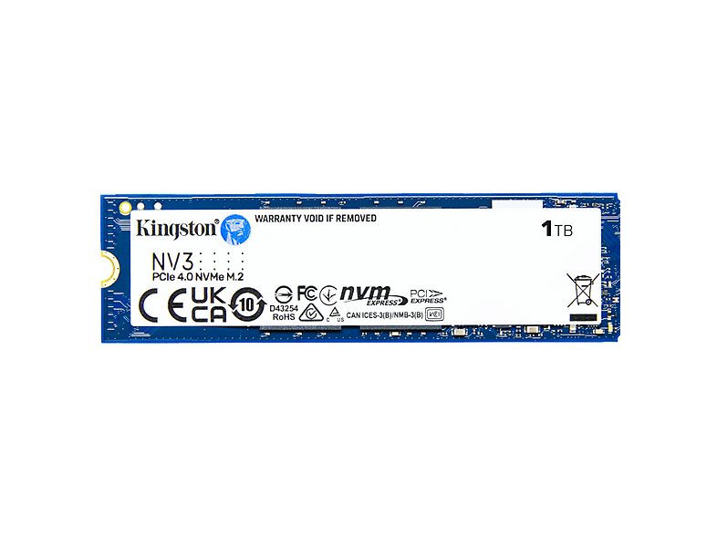 Disco duro SSD interno 1 TB - KINGSTON Disco SSD Kingston NV3 1TB/ M.2 2280 PCIe NVMe, Interno — foto 3