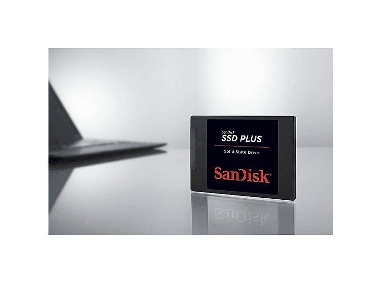Disco duro SSD interno 1 TB - SANDISK SSD PLUS, 2.5", Hasta 545 MB/s lectura, 515 MB/s escritura, SATA, Negro — foto 4