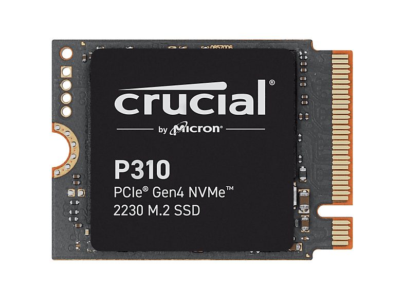 Disco duro SSD interno 2 TB - Crucial P310 PCIe Gen4 2230 NVMe M.2, Interno, Velocidad de lectura hasta 7100 MB/s, Negro — foto 2