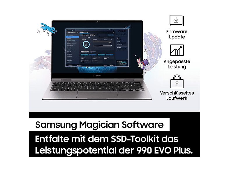 Disco duro SSD interno 2 TB - SAMSUNG MZ-V9S2T0BW, Interno, Negro — foto 9