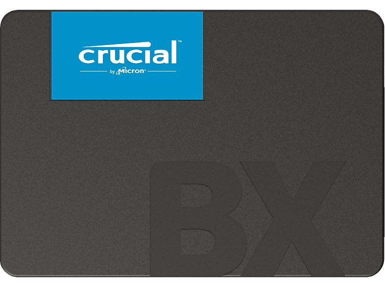 Disco duro SSD interno 4 TB - Crucial BX500 SATA 2.5 inch, Interno, Velocidad de lectura 540MB/s, Gris