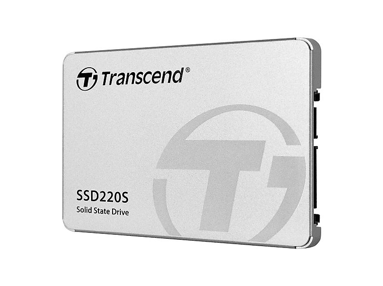 Disco duro SSD interno 480 GB - TRANSCEND TS480GSSD220S, Interno, Aluminio