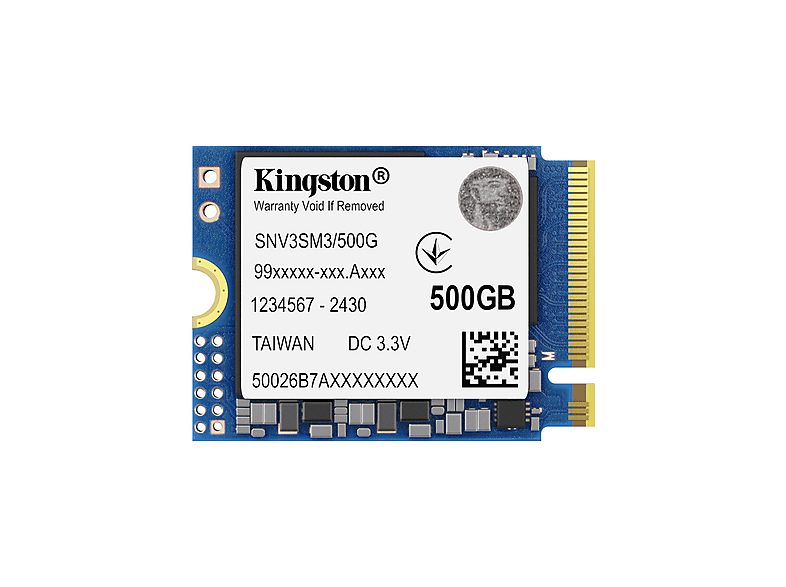 KINGSTON TECHNOLOGY Disco duro SSD interno 500 GB - KINGSTON TECHNOLOGY SNV3SM3/500G, Interno