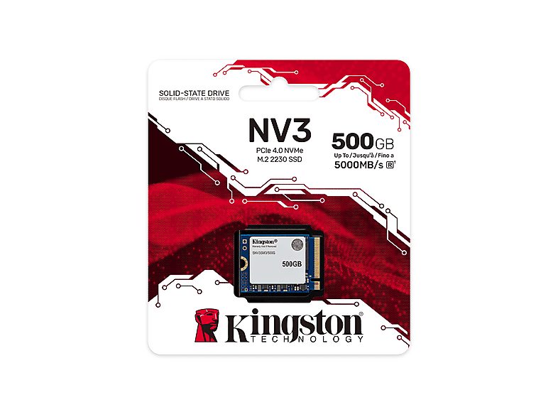 Disco duro SSD interno 500 GB - KINGSTON TECHNOLOGY SNV3SM3/500G, Interno — foto 3