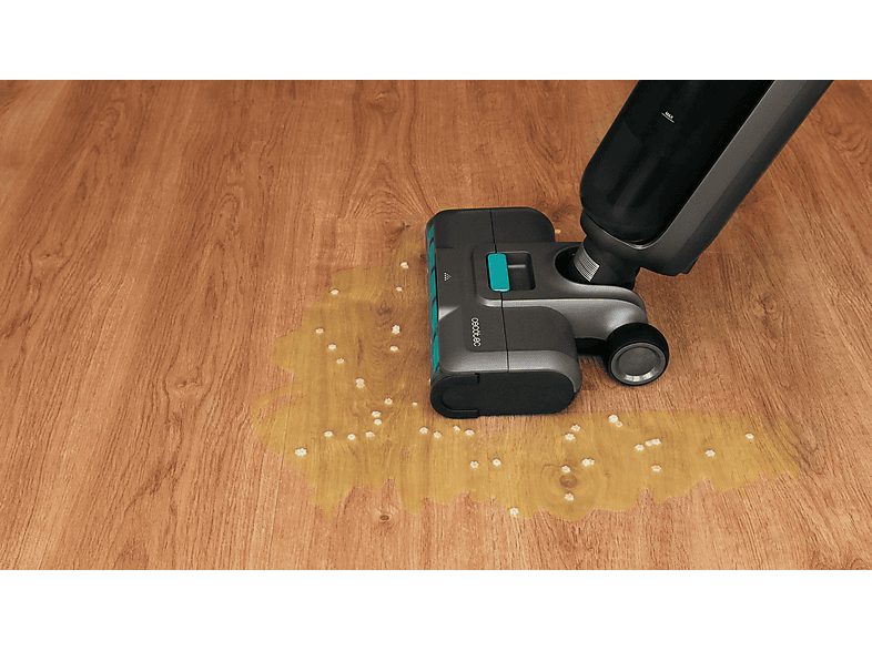 Fregona eléctrica - Cecotec FreeGo Wash&Vacuum Spray, Aspira y friega, 250 W, 700 ml, 35 min, Spray integrado, Incluye base de autolimpieza, Negro — foto 11