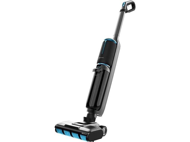 Fregona eléctrica - Cecotec FreeGo Wash&Vacuum Spray, Aspira y friega, 250 W, 700 ml, 35 min, Spray integrado, Incluye base de autolimpieza, Negro — foto 3