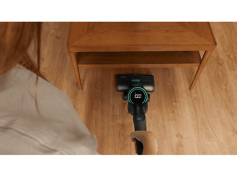 Fregona eléctrica - Cecotec FreeGo Wash&Vacuum Spray, Aspira y friega, 250 W, 700 ml, 35 min, Spray integrado, Incluye base de autolimpieza, Negro — foto 6