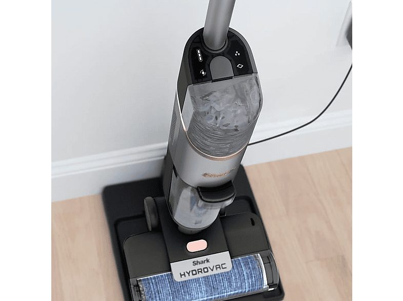 Fregona eléctrica - Shark WD210EU, 170W, 25 min Autonomía, Luces LED, Cepillo Giratorio Antimicrobiano, Gris — foto 5