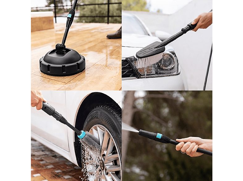 Hidrolimpiadora  - HydroBoost 2000 Car&Garden Pro CECOTEC, Multicolor — foto 5