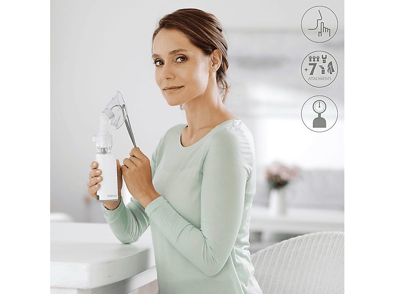 INHALADOR - MEDISANA IN 530, Batería/s No, Blanco — foto 4