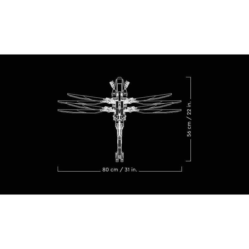 LEGO 10327 Dune: Atreides Royal Ornithopter — foto 8