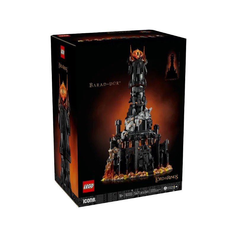 LEGO 10333 El Señor de los Anillos: Barad-dûr