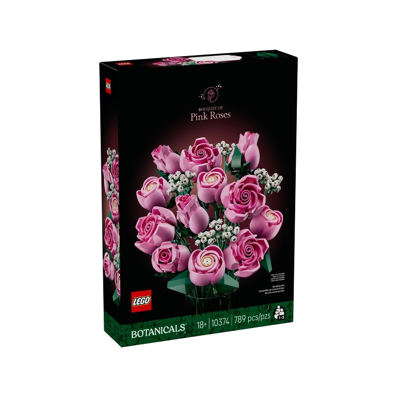 LEGO 10374 Ramo de Rosas Rosadas
