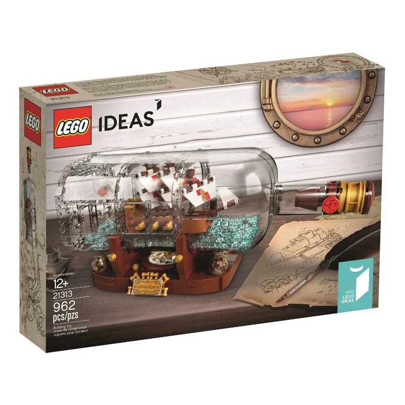 LEGO 21313 Barco en una botella