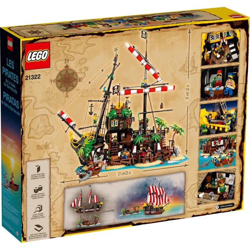 LEGO 21322 Piratas de Bahía Barracuda — foto 14