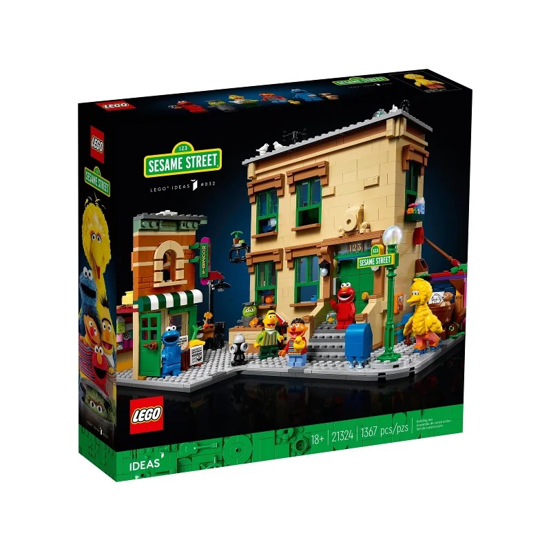 LEGO 21324 123 Sesame Street