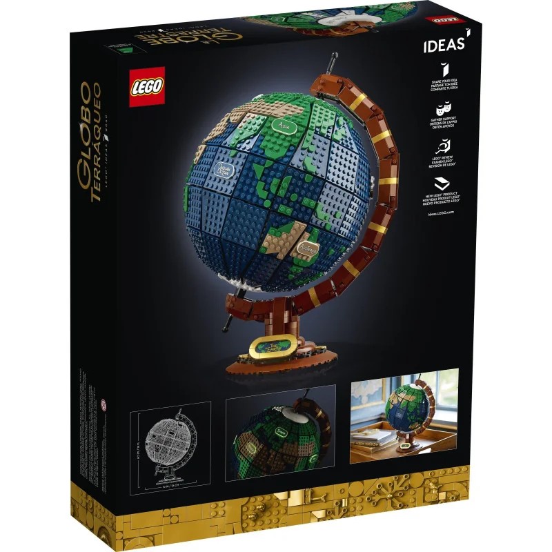 LEGO 21332 Globo Terráqueo — foto 8