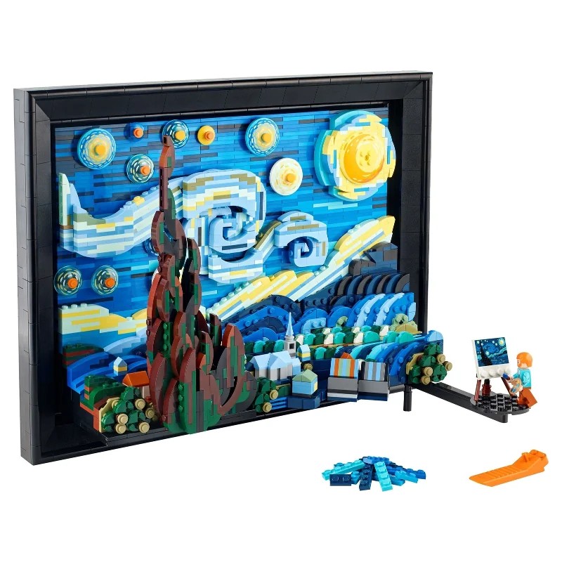 LEGO 21333 Vincent van Gogh: La Noche estrellada — foto 2