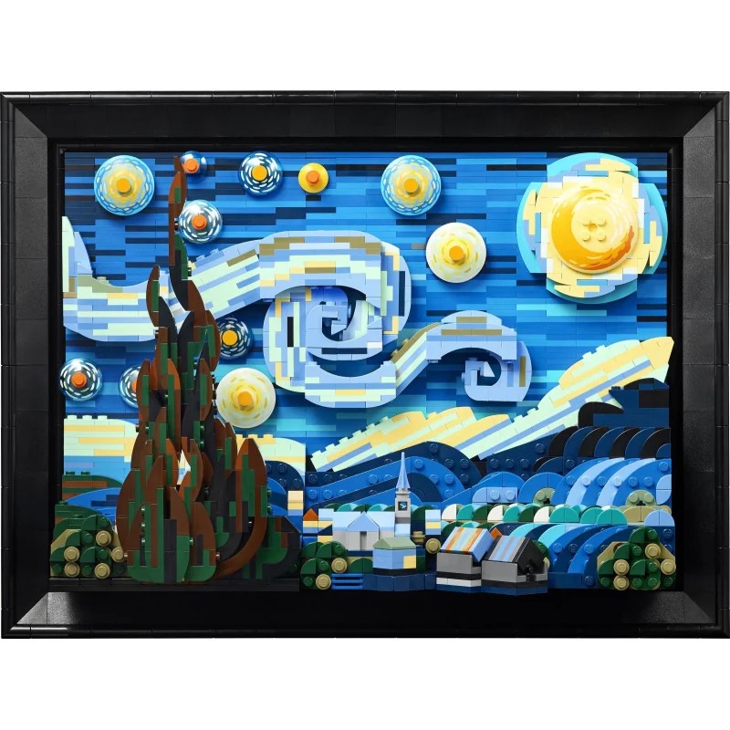 LEGO 21333 Vincent van Gogh: La Noche estrellada — foto 4