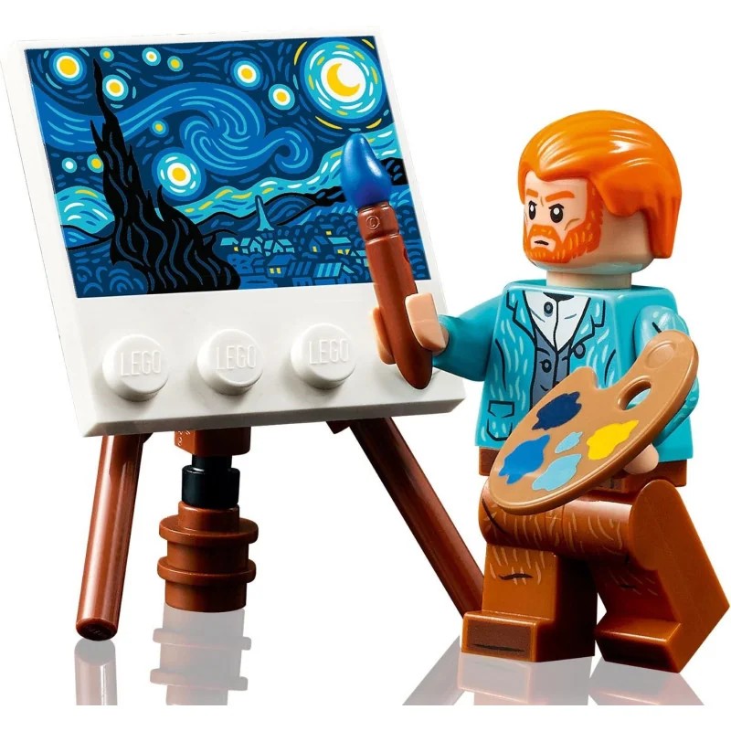 LEGO 21333 Vincent van Gogh: La Noche estrellada — foto 7