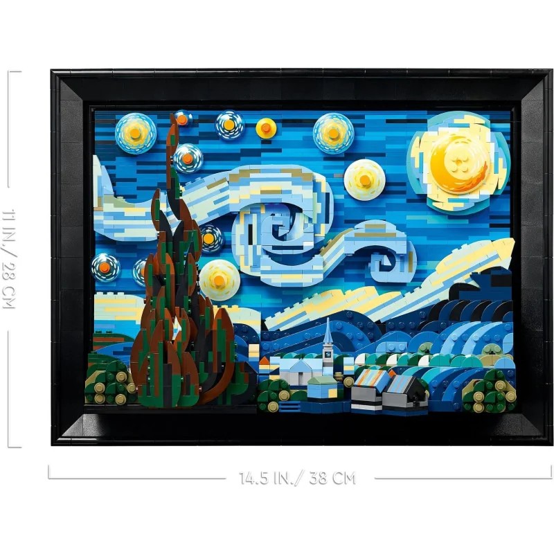LEGO 21333 Vincent van Gogh: La Noche estrellada — foto 8