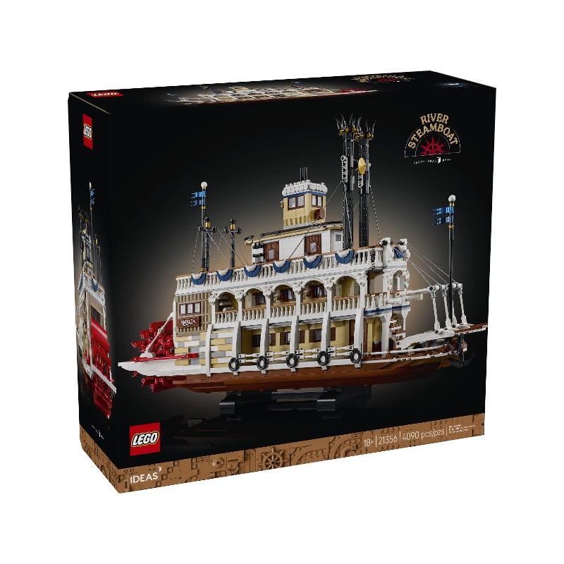 LEGO 21356 Barco de Vapor Fluvial