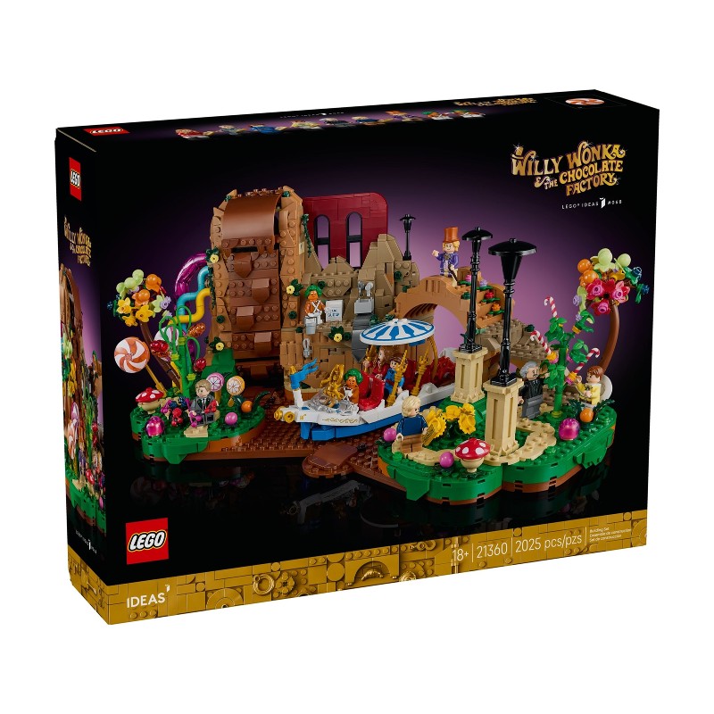LEGO 21360 Willy Wonka y la Fábrica de Chocolate