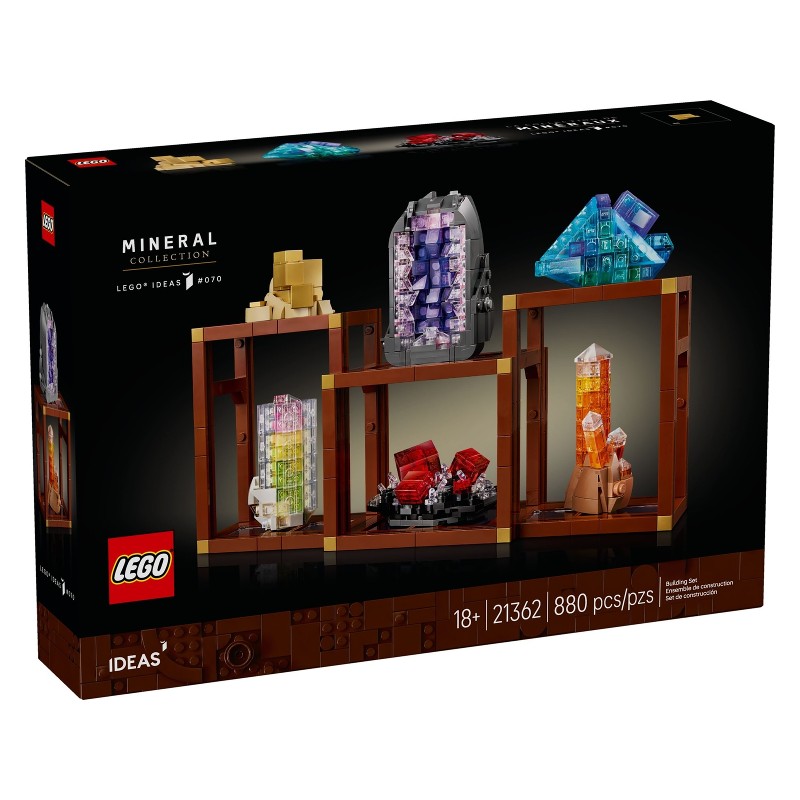 LEGO 21362 Colección de Minerales