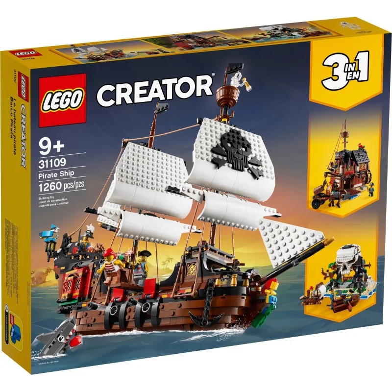 LEGO 31109 Barco Pirata — foto 3