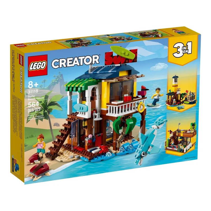 LEGO 31118 Casa Surfera en la Playa