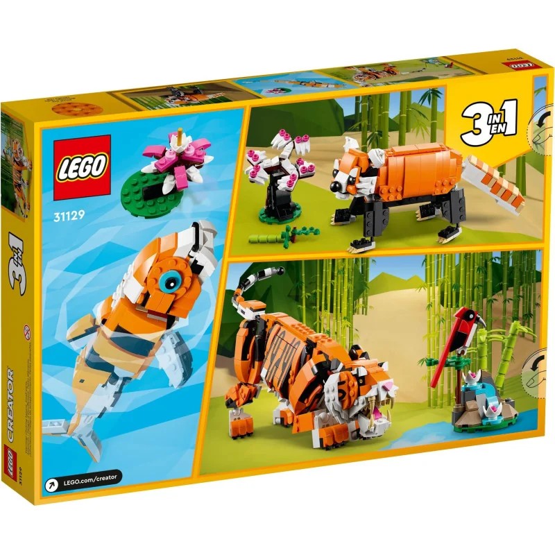 LEGO 31129 Tigre Majestuoso — foto 9