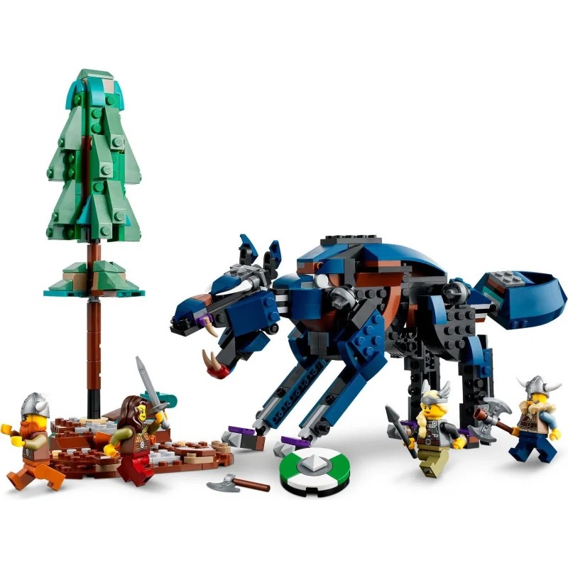 LEGO 31132 Barco Vikingo y Serpiente Midgard — foto 8