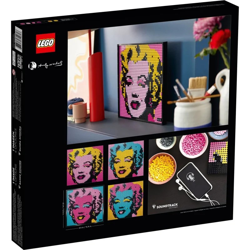 LEGO 31197 Andy Warhol’s Marilyn Monroe — foto 11